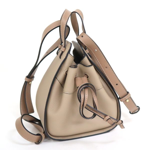 2001210255400012 5 LOEWE Hammock Drawstring Bag Mini Soft Grain Calf