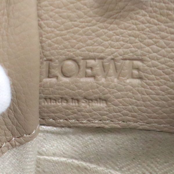 2001210255400012 9 LOEWE Hammock Drawstring Bag Mini Soft Grain Calf