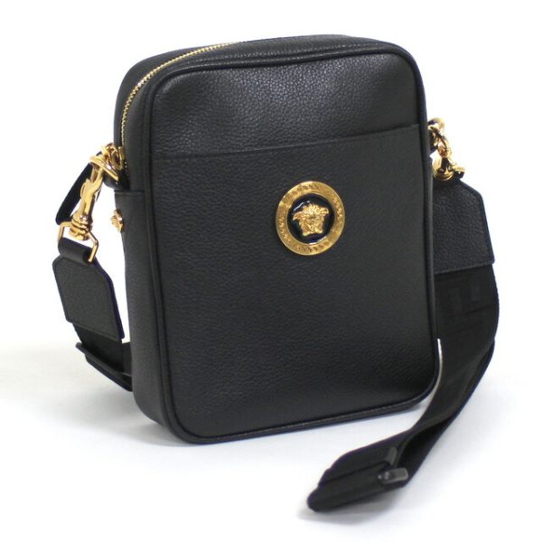 2001212255900002 1 Versace shoulder bag Medusa black