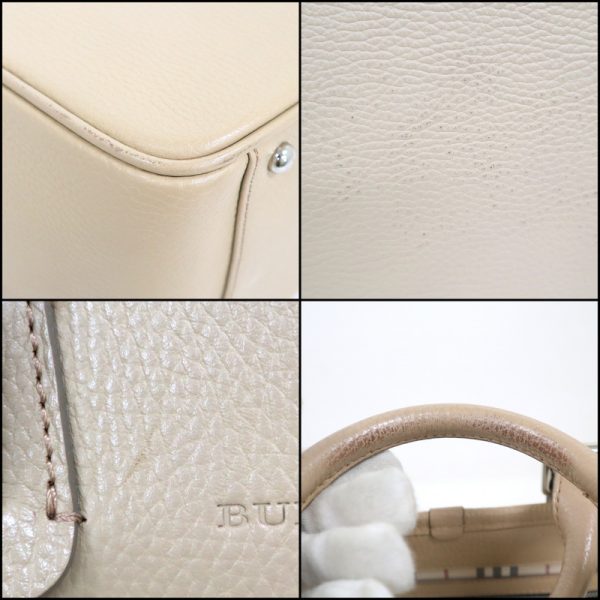 2009512256100885 8 Burberry handbag Nova check beige