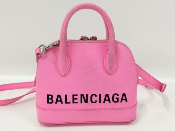 oplus 256 BALENCIAGA 2WAY shoulder bag Virtop pink leather