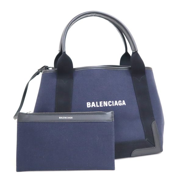 2010200256000006 1 Balenciaga Small Cabas Tote Bag Black