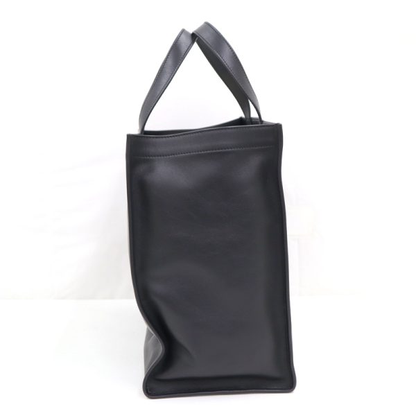 2010200256500002 2 Balenciaga Shopping Tote Handbag Black