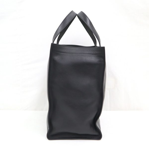 2010200256500002 4 Balenciaga Shopping Tote Handbag Black