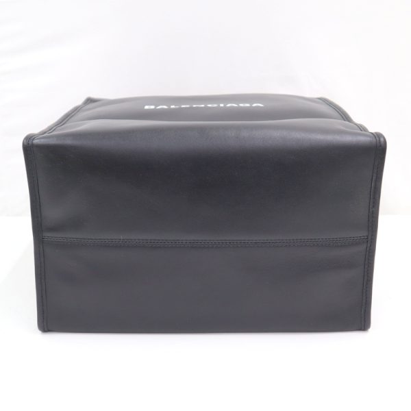 2010200256500002 5 Balenciaga Shopping Tote Handbag Black