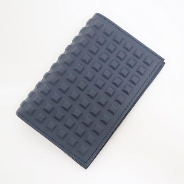 2010207255000004 1 Balenciaga bi fcard case Blue grid