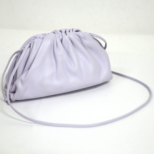 2010297256100012 1 Bottega Veneta Mini The Pouch Shoulder Bag Purple