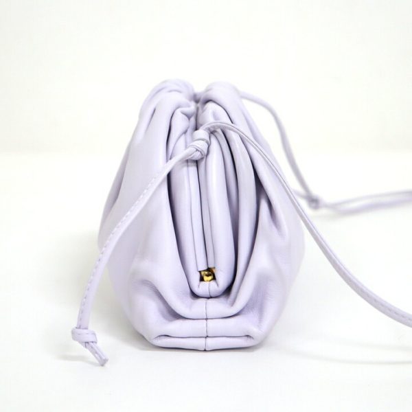 2010297256100012 2 Bottega Veneta Mini The Pouch Shoulder Bag Purple