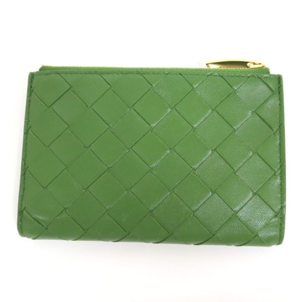 2010303255400034 2 Bottega Veneta Intrecciato Wallet Green