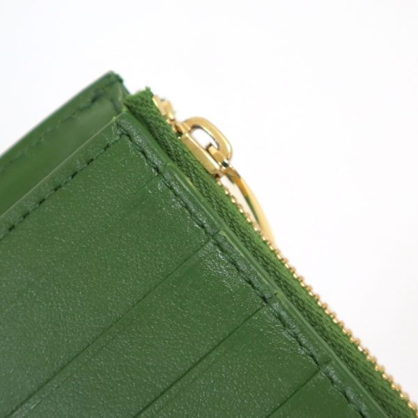 2010303255400034 6 Bottega Veneta Intrecciato Wallet Green