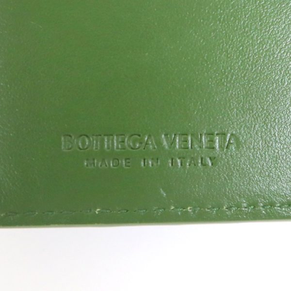 2010303255400034 7 Bottega Veneta Intrecciato Wallet Green