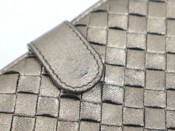 2010303255700031 5 Bottega Veneta Intrecciato Wallet Bronze