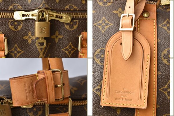 201031 18 lv 3 Louis Vuitton Keepall 55 Monogram Shoulder Bag