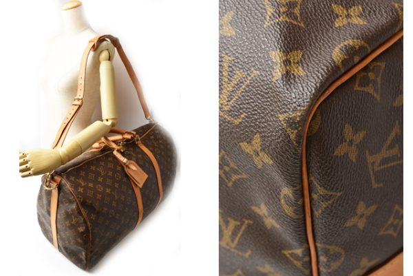 201031 18 lv 4 Louis Vuitton Keepall 55 Monogram Shoulder Bag