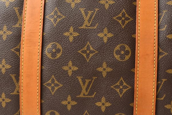 201031 18 lv 9 Louis Vuitton Keepall 55 Monogram Shoulder Bag