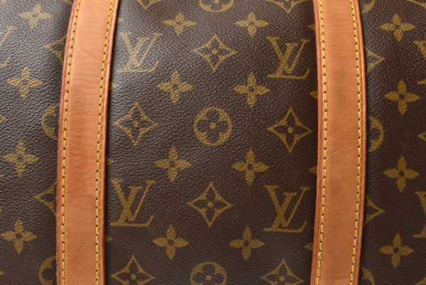 201031 19 lv 10 Louis Vuitton Keepall 50 Monogram Shoulder Bag