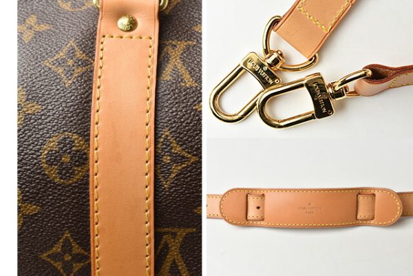 201031 20 lv 12 Louis Vuitton Keepall Bandouliere 45 Monogram Shoulder Bag