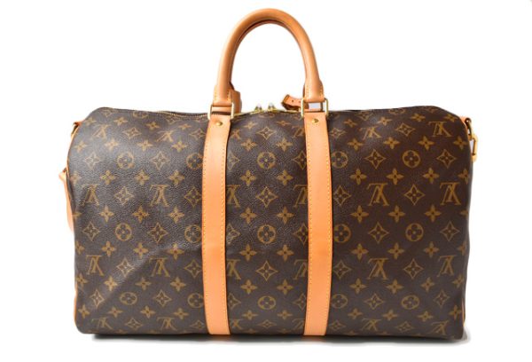 201031 20 lv 3 Louis Vuitton Keepall Bandouliere 45 Monogram Shoulder Bag