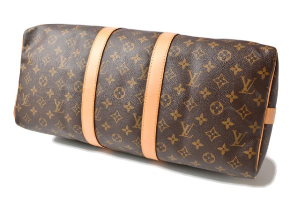 201031 20 lv 8 Louis Vuitton Keepall Bandouliere 45 Monogram Shoulder Bag