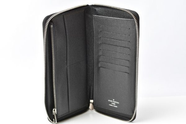 201031 23 lv 6 Louis Vuitton Long Wallet Zippy Damier Graphite