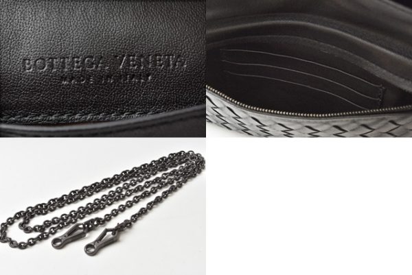 201031 24 bv 11 Bottega Veneta Shoulder Bag Chain Black