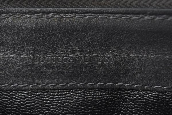 201031 25 bv 8 Bottega Veneta Long Wallet Black