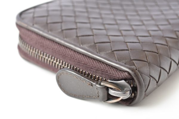 201031 26 bv 10 Bottega Veneta Long Wallet Brown