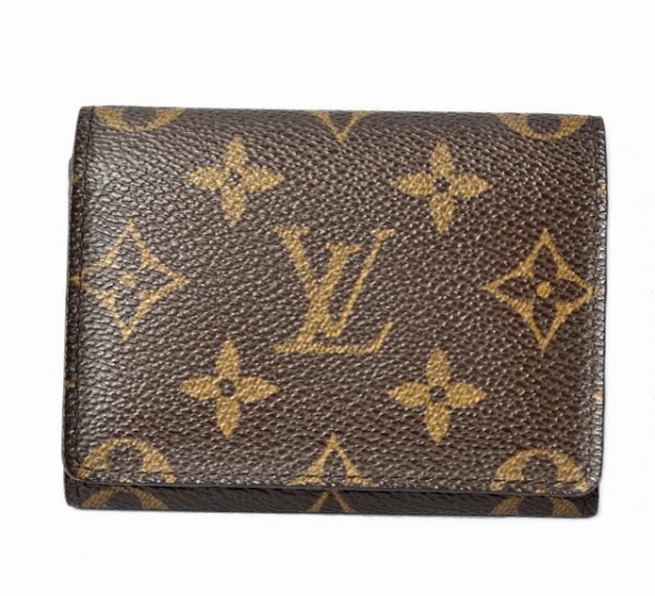 201031 29 lv 1 Louis Vuitton Anvelop Card Case Monogram Brown