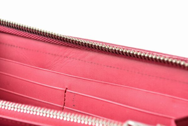 201031 3 lo 11 Loewe Amazona Long Wallet Goatskin Pink