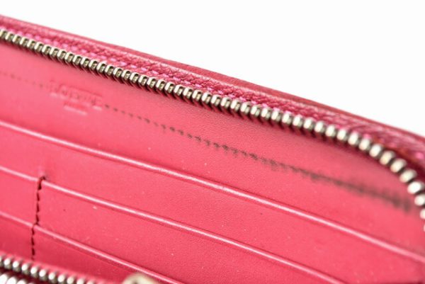 201031 3 lo 9 Loewe Wallet Amazona Goatskin Pink