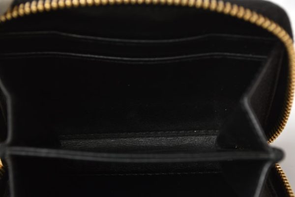 201034 p 8 Prada Mini Wallet Vitello Move Black