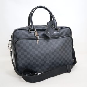 2010457255500012 1 Louis Vuitton Jeronimos Body Bag Damier Brown