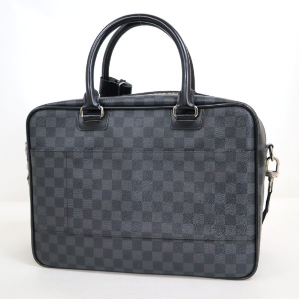 2010457255500012 2 Louis Vuitton Ikar bag Damier Graphite