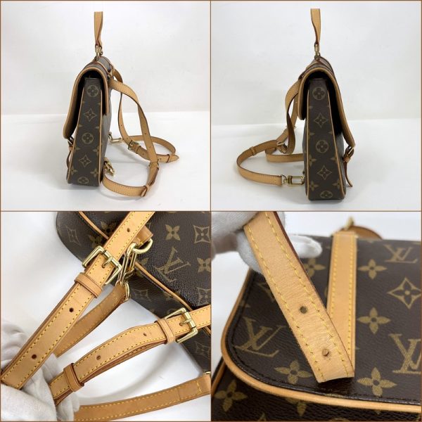 2010613256600002 3 Louis Vuitton Male Sac Ad Rucksack Monogram Brown