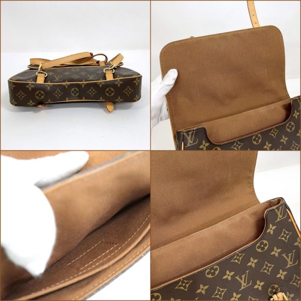 2010613256600002 7 Louis Vuitton Male Sac Ad Rucksack Monogram Brown