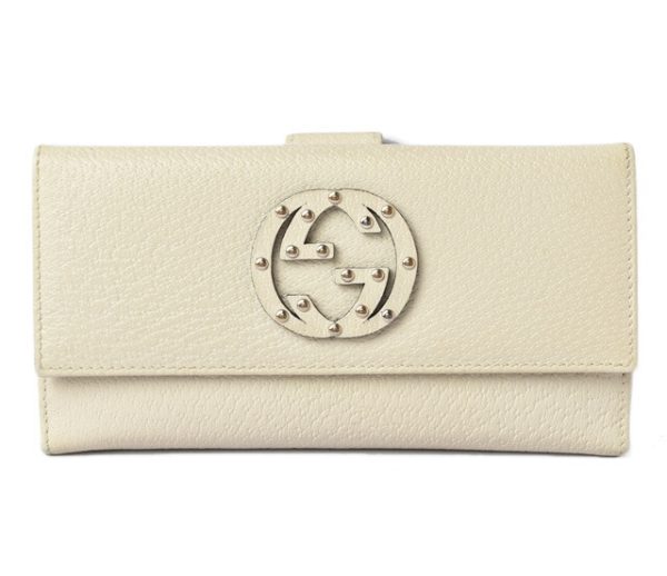 20111508g 1 Gucci Long Wallet Interlocking G Ivory