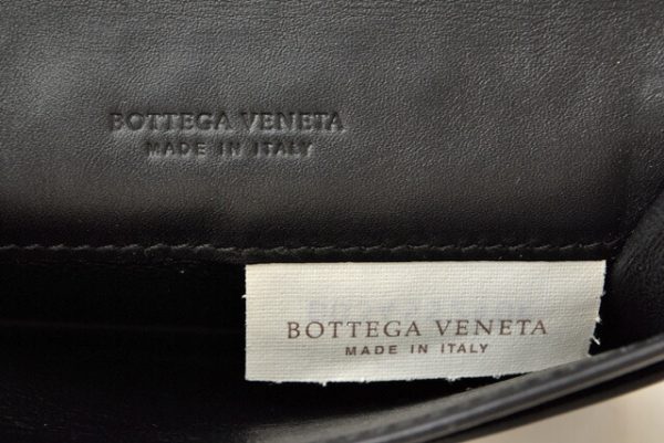 20111522bv 5 Bottega Veneta Card Case Intrecciato Black