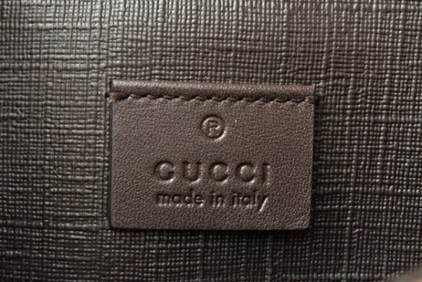 201115g9 11 Gucci Wallet Double Hook GG Earrings Brown Beige