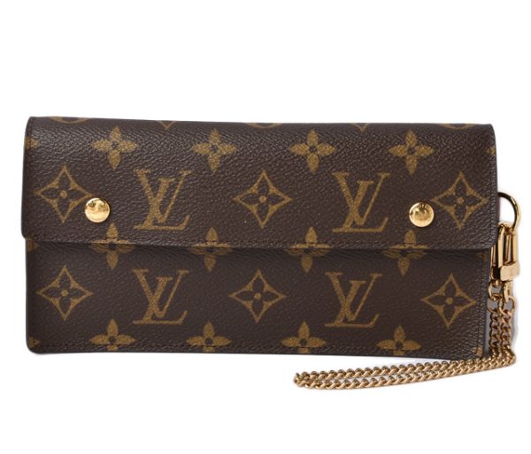 201115lv10 1 Louis Vuitton Long Wallet Portefeuille Accordeon Monogram