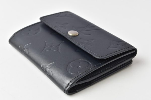 201115lv11 5 Louis Vuitton Ludlow Mini Wallet Monogram Matte Blue