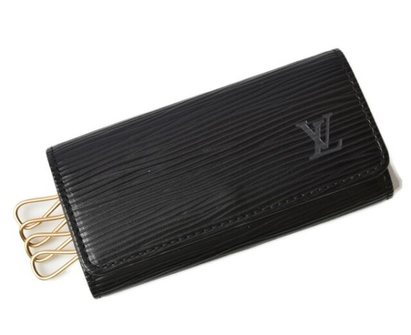 201115lv15 1 Louis Vuitton Multicle 4 Epi Noir Key Case