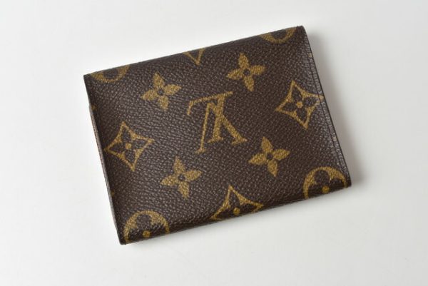 201115lv62 Louis Vuitton Anvelop Card Case Monogram Brown