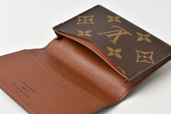 201115lv65 Louis Vuitton Anvelop Card Case Monogram Brown