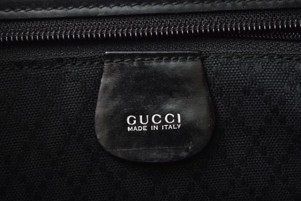 201122 1 3g 11 Gucci Handbag Bamboo Black