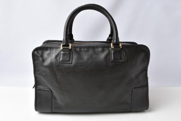 201122 1 6 lo 7 Loewe Handbag Amazona 36 Metallic Black