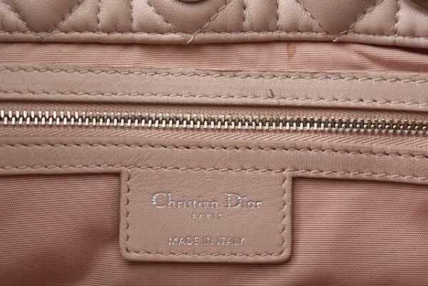 201122 1 7 d 10 Dior Miss Dior Tote Bag Cannage Rose Pink