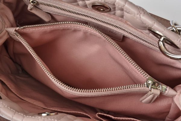 201122 1 7 d 12 Dior Miss Dior Tote Bag Cannage Rose Pink