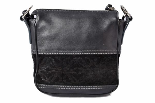 201122 1 8 lo 4 Loewe Shoulder Bag Suede Black