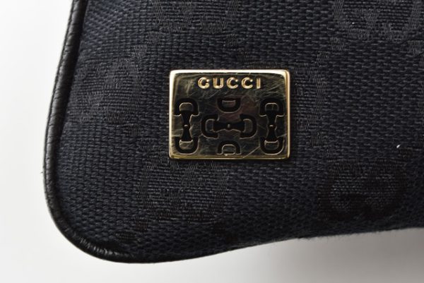 201122 2 11 g 4 Gucci Messenger Bag GG Black