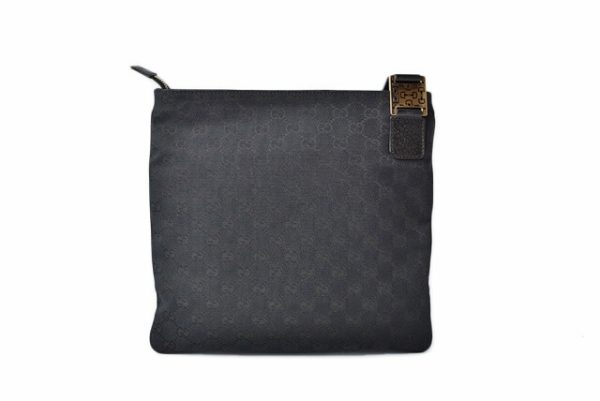 201122 2 11 g 6 Gucci Messenger Bag GG Black